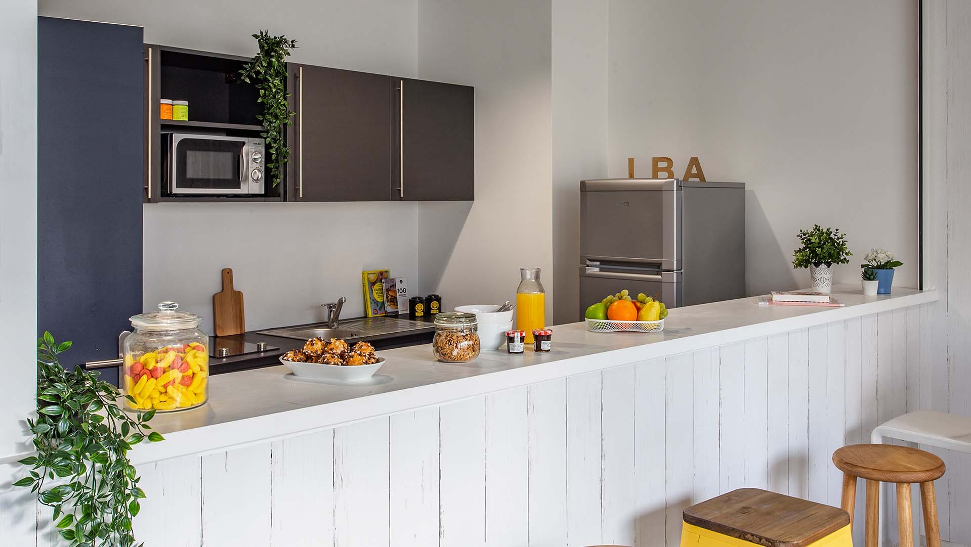 Cuisine commune résidence étudiante Breizh Campus Rennes